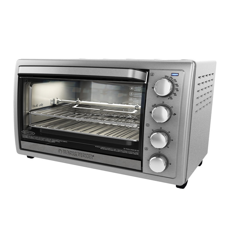 Black Decker Rotisserie Countertop Convection Toaster Oven